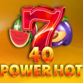 40 Power Hot logo by Amusnet Interactive Spinstein Casino
