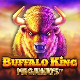 Buffalo King Megaways online game logo by Pragmatic Play on spinsteincasino-au.com