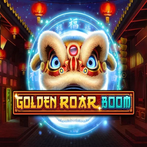 Golden Roar BOOM logo by Greentube at Spinstein Casino