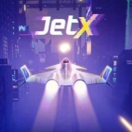 jetX by SmartSoft, showcased at spinsteincasino-au.com – game logo
