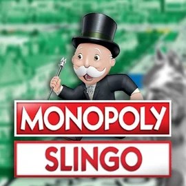 Slingo Monopoly slot visual from Gaming Realms available on spinsteincasino-au.com