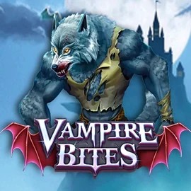 Vampire Bites logo – Slots by Amusnet Interactive at Spinstein Casino